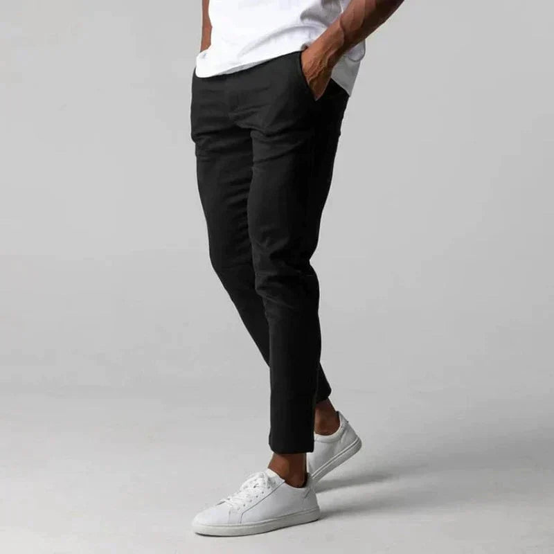 Elastische Herren Chinos Slim Fit Hose
