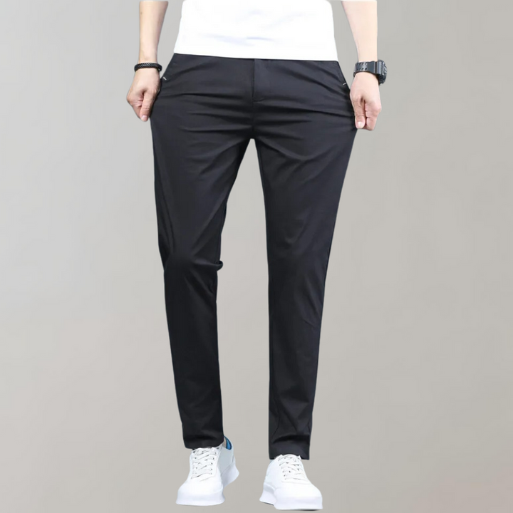 Schmale Herrenhosen Elastisch Chino-Stil