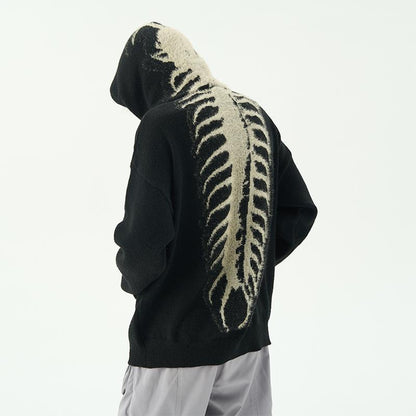 Große Herren Hoodie mit Druck Oversized