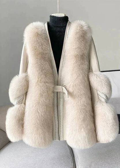 Luxus Nerzjacke Damen Elegant