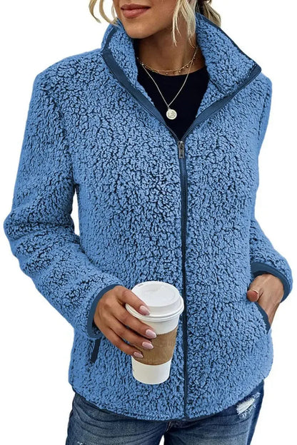 Stylische Fleecejacke Bequem Elegant
