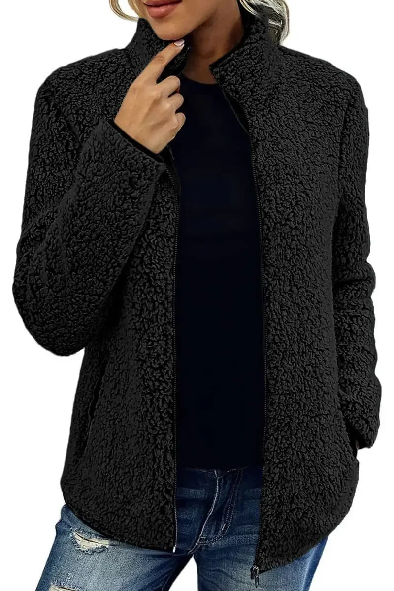 Stylische Fleecejacke Bequem Elegant