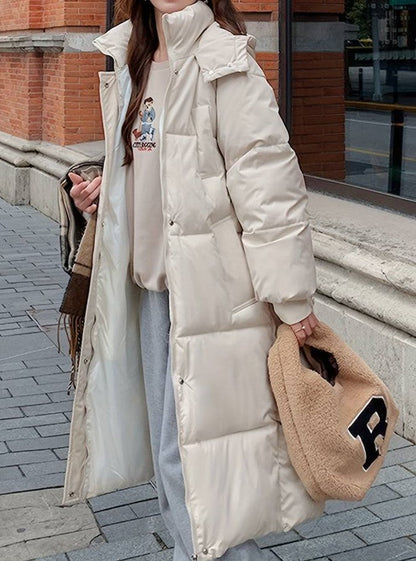 Lange Winterjacke Warm und Wasserdicht