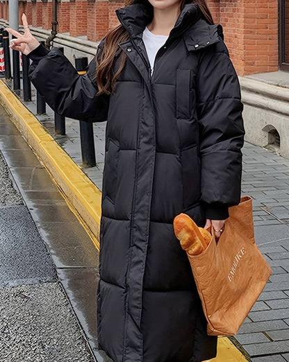 Lange Winterjacke Warm und Wasserdicht