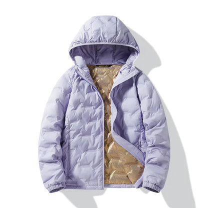 Winter Pufferjacke EntenDaunen Füllung