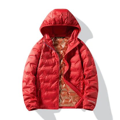 Winter Pufferjacke EntenDaunen Füllung