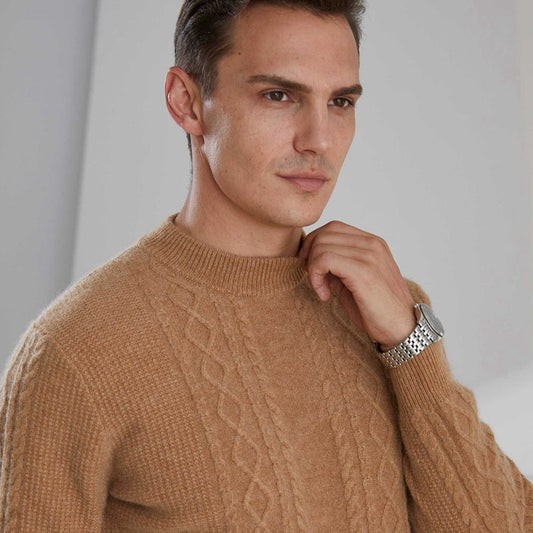 Stilvoller Herren Pullover Klassisch Elegannt - IdealeKleiden