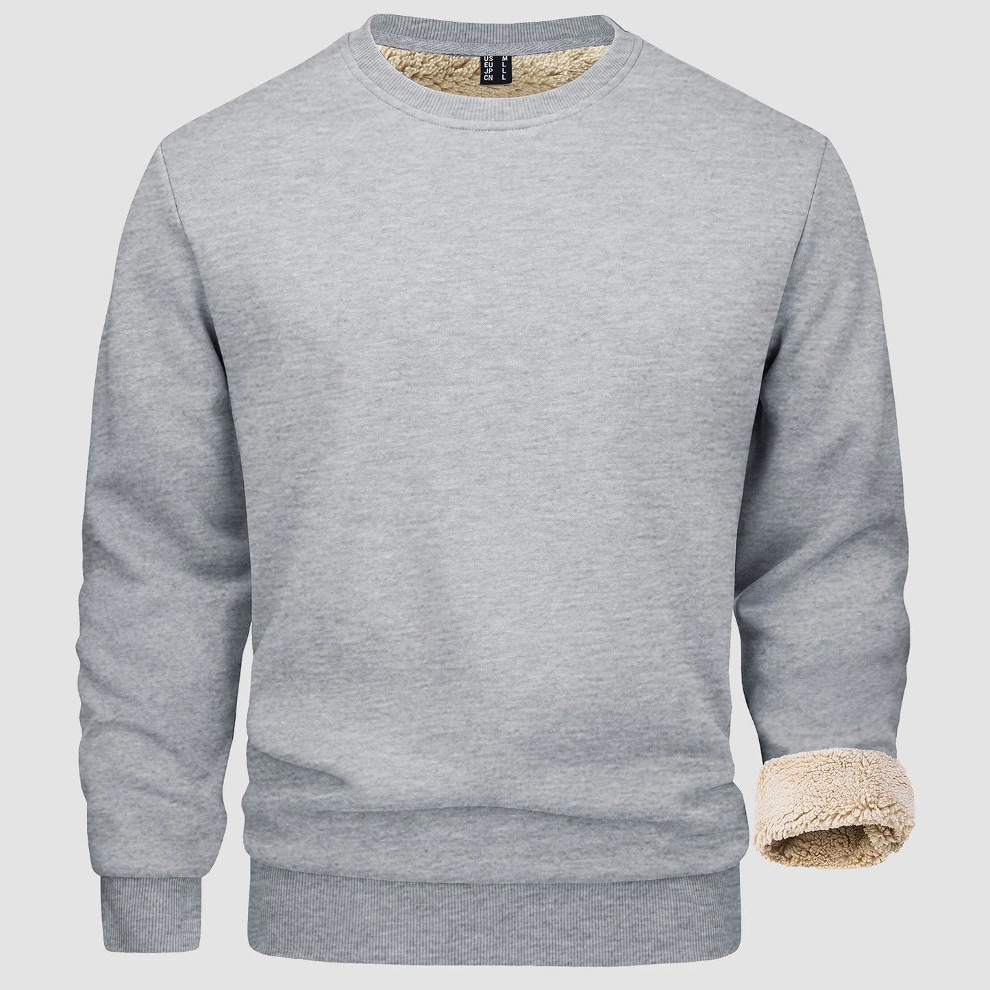 Warmes Fleece Sweatshirt für Männer Winter