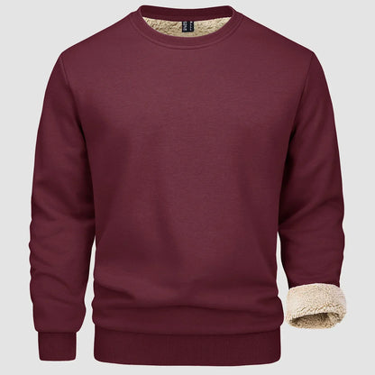 Warmes Fleece Sweatshirt für Männer Winter