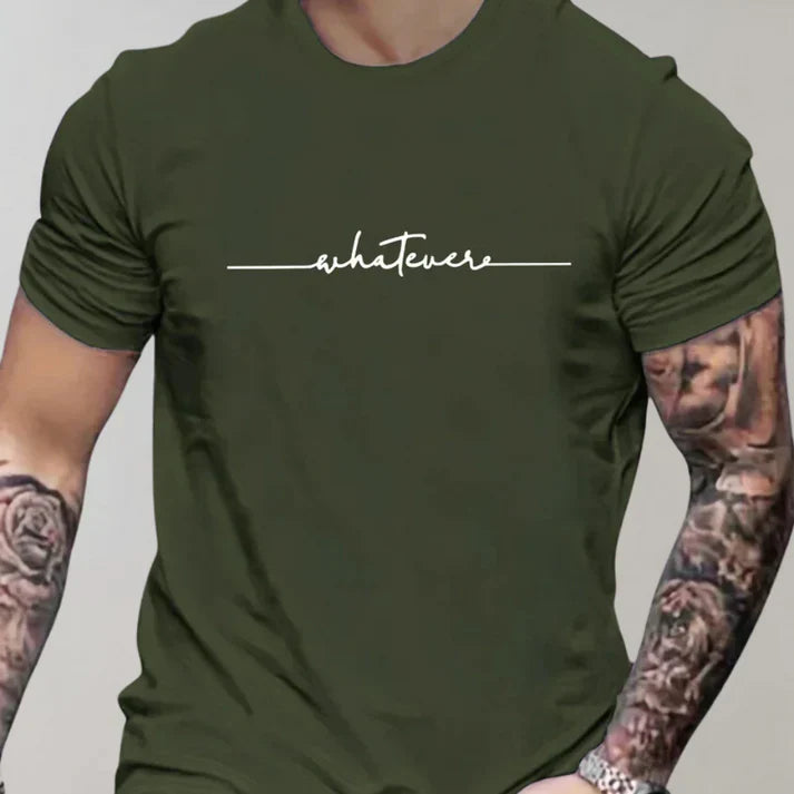 Herren T-Shirt Kurzarm Rundhals