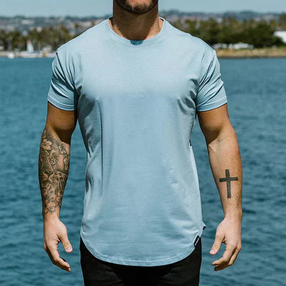 Herren T-Shirt Slim Fit Sportlich