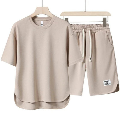Lässiges Herren T-Shirt und Shorts Set