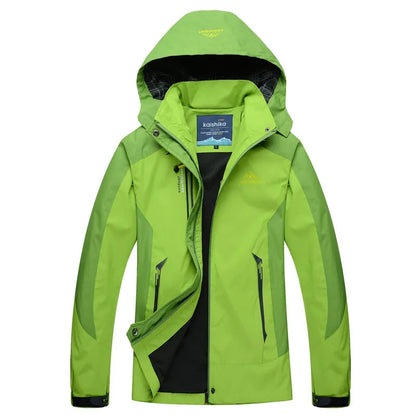 Wasserdichte Damenjacke Kapuzenparka Outdoor