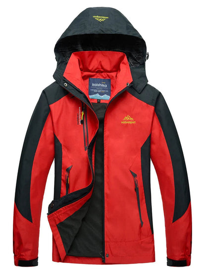 Wasserdichte Damenjacke Kapuzenparka Outdoor