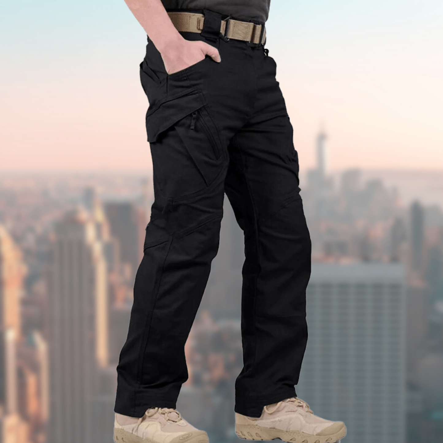 Wasserdichte Herrenhose Outdoor Gerades Bein Cargo Hose