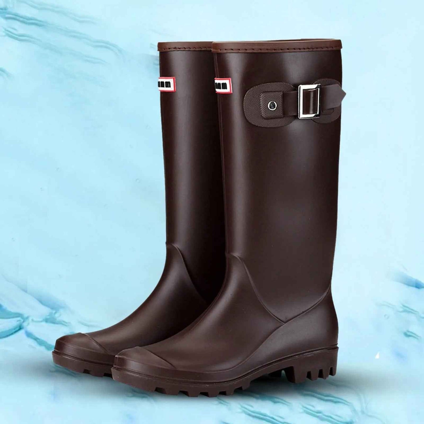 Wasserdichte Regenstiefel Kniehoch Elegant