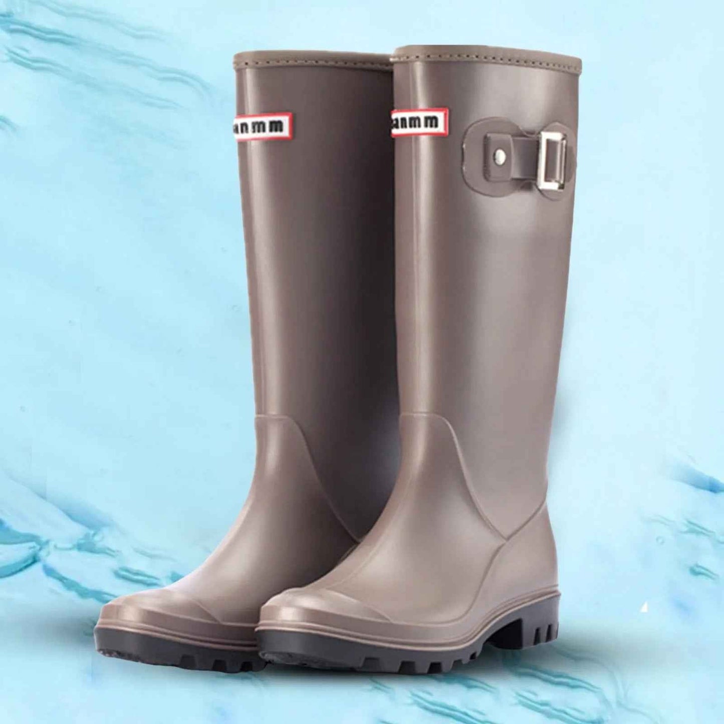 Wasserdichte Regenstiefel Kniehoch Elegant