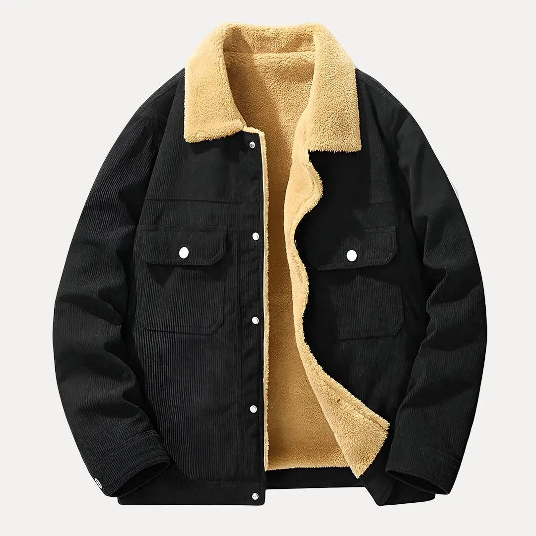 Herren Cordjacke Modern Slimfit