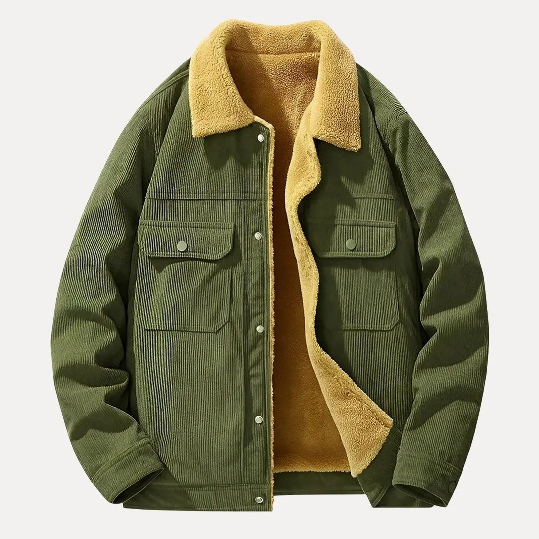 Herren Cordjacke Modern Slimfit