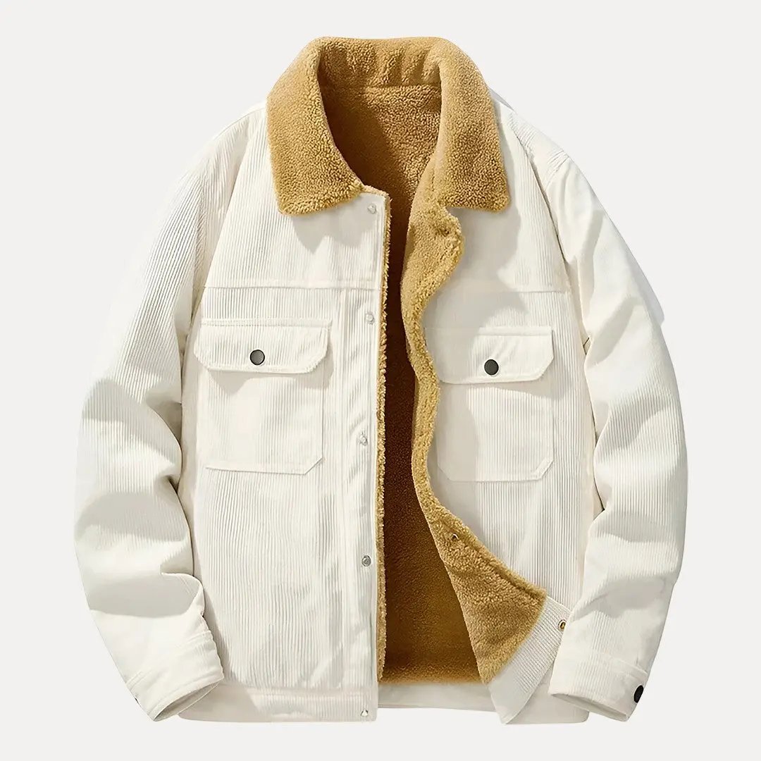 Herren Cordjacke Modern Slimfit