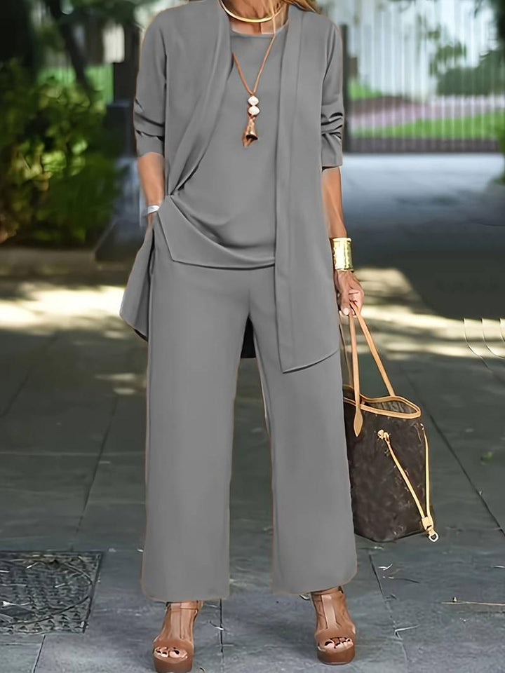 Damen Hosen-Set Bequem Langarm