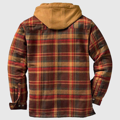Herren Holzfällerjacke Karomuster - IdealeKleiden