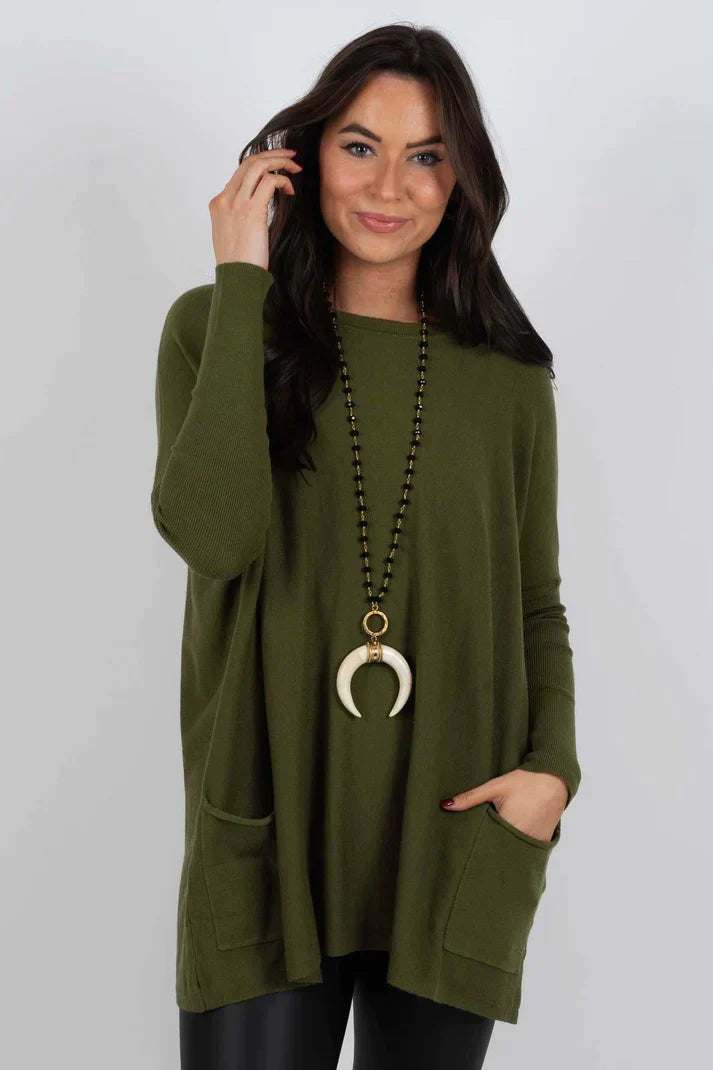Herbstliche Pullover Damen Komfort
