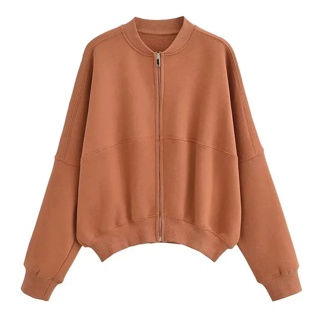Damen Bomberjacke Modern Stylish