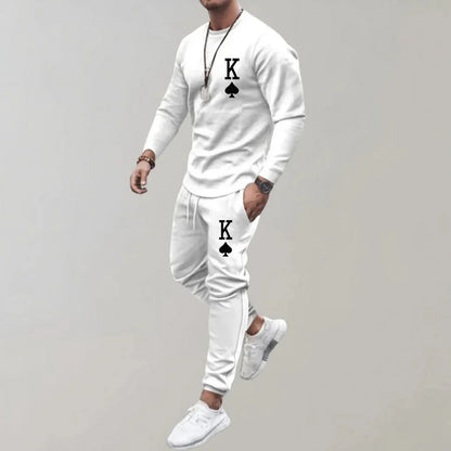 Sportanzug Herren Langarm Jogging Set