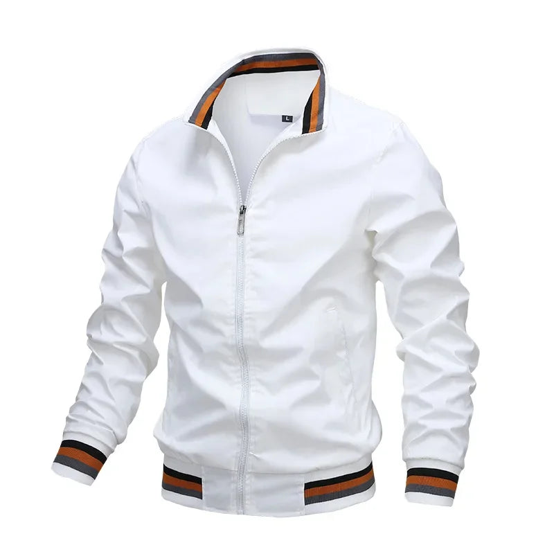 Stilvolle Herren Bomberjacke Elegant