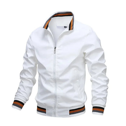 Stilvolle Herren Bomberjacke Elegant