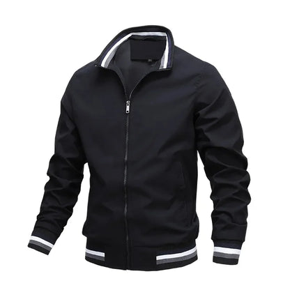Stilvolle Herren Bomberjacke Elegant