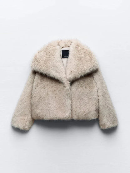 Pelzjacke Damen Elegant Luxus Design