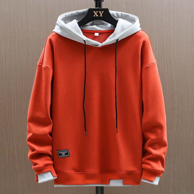 Herren Hoodie Weich Baumwolle Frühjahr Herbst - IdealeKleiden