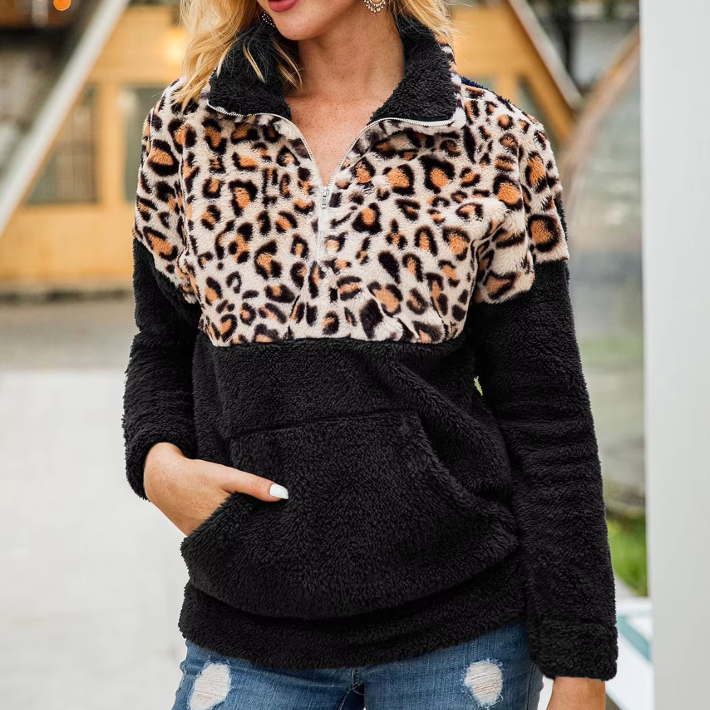 Eleganter Frauenpullover Luxus Wintermode
