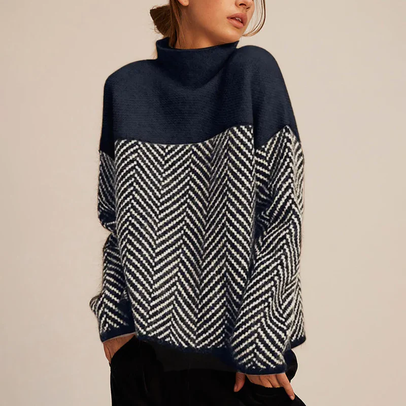 Weicher Cashmere Pullover Rollkragen Eleganz