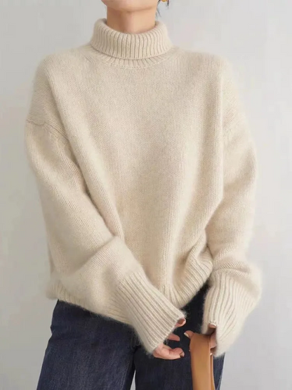 Bequemer Rollkragen Pullover Warm & Gemütlich