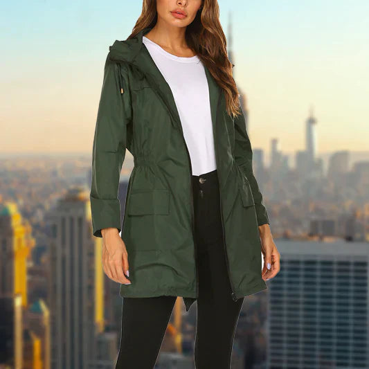 Wasserdichte Regenjacke Damen Outdoor