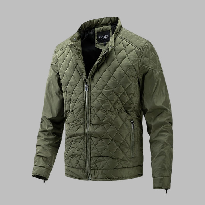 Elegante Herrenjacke Warm Isoliert