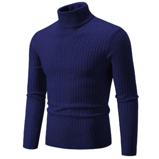 Herren Rollkragenpullover Warm Winter