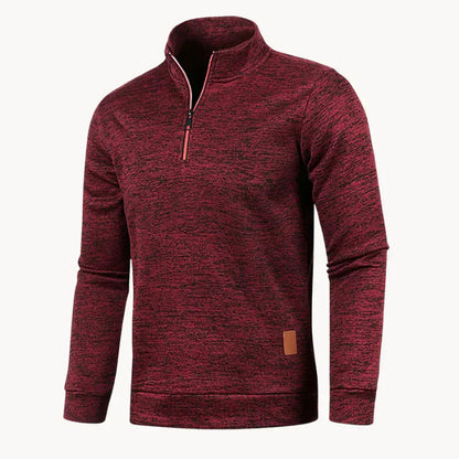 Milo - Bequemer Herren Pullover Mit Reißverschluss