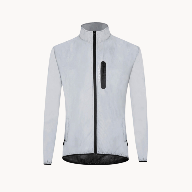 Herren Regenjacke Reflektierend Wasserfest - IdealeKleiden