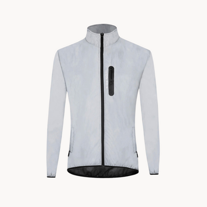 Herren Regenjacke Reflektierend Wasserfest - IdealeKleiden