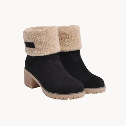 Weiche Damenstiefel Warm Gefüttert Winter
