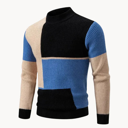 Herren Strickpullover Grafik Muster Modern
