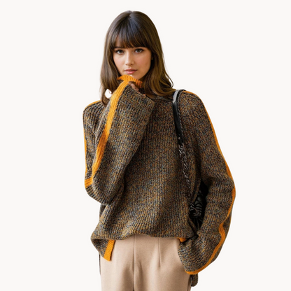 Luxus Rollkragenpullover Damen Weich Gestrickt - IdealeKleiden
