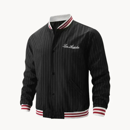 Herren Sportjacke Dehnbar Streifen Schnitt