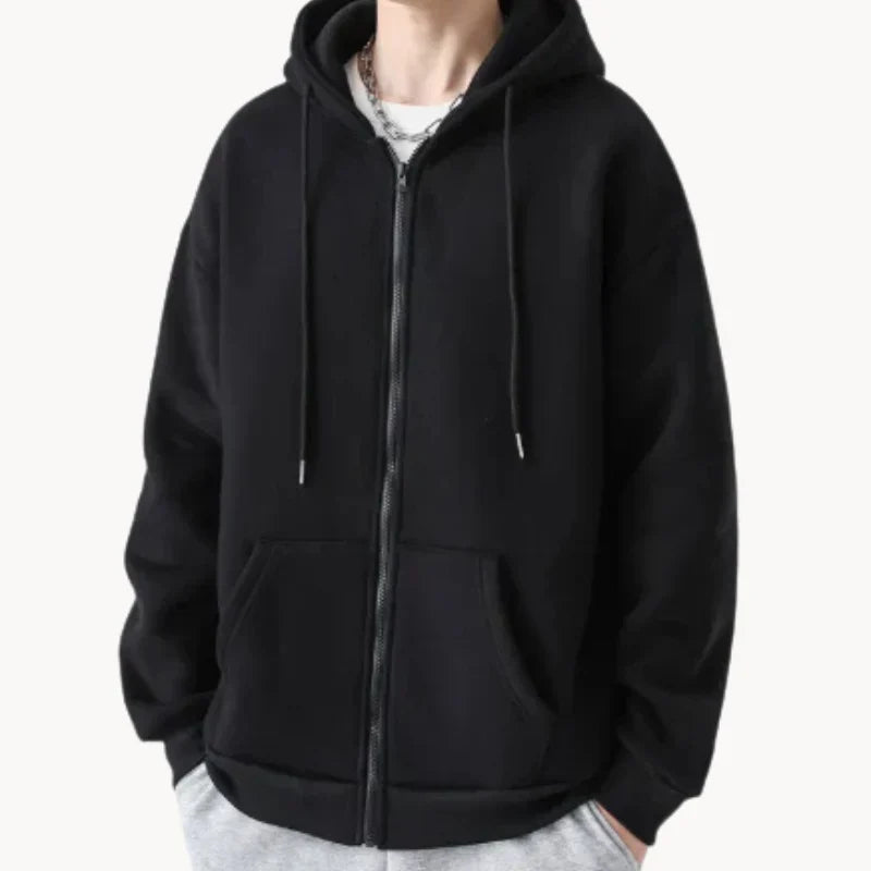 Herren Kapuzenpullover Lässig Entspannt Fit
