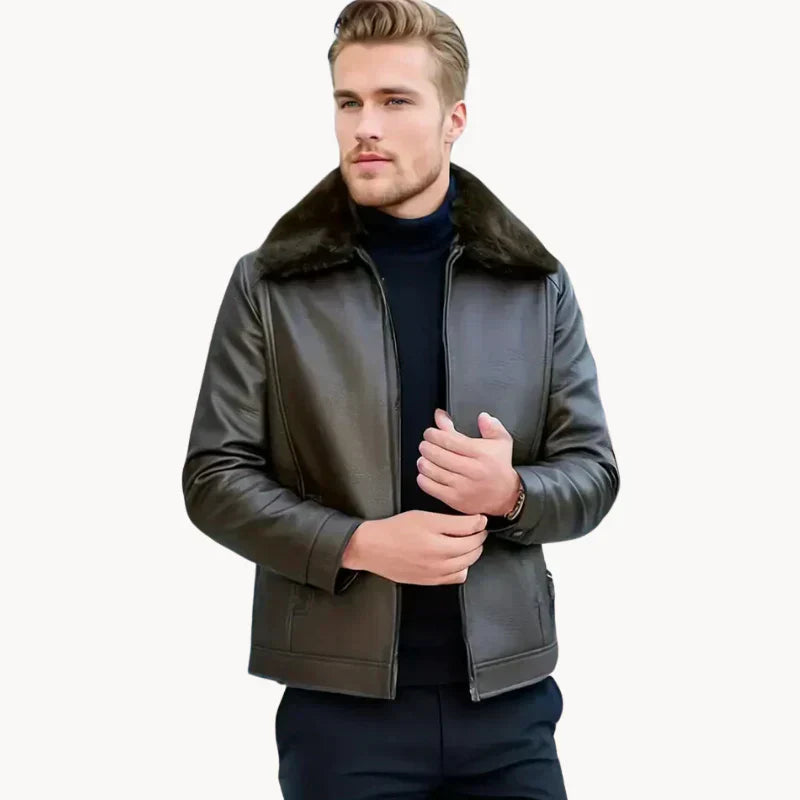Stylische Herren Jacke Modern Vielseitig - IdealeKleiden