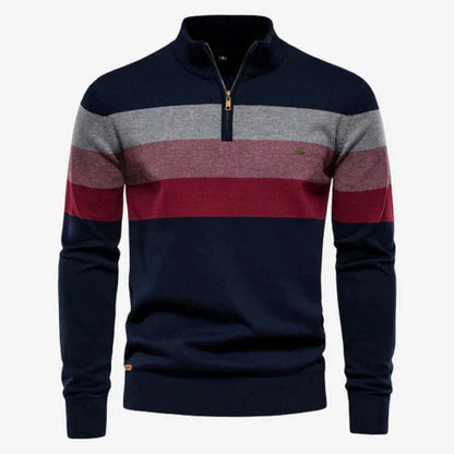 Streifenhemd Retro Style Pullover